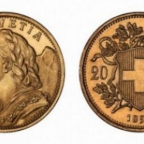 Pièces d’Or – Vreneli (20 francs Suisse)