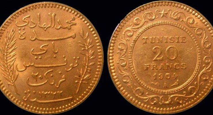20-Francs-Tunisie--1904