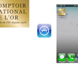 Le Comptoir National de l’Or disponible sur votre iPhone