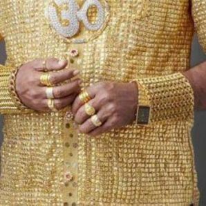 La chemise indienne en or bientôt dans le Guinness ?
