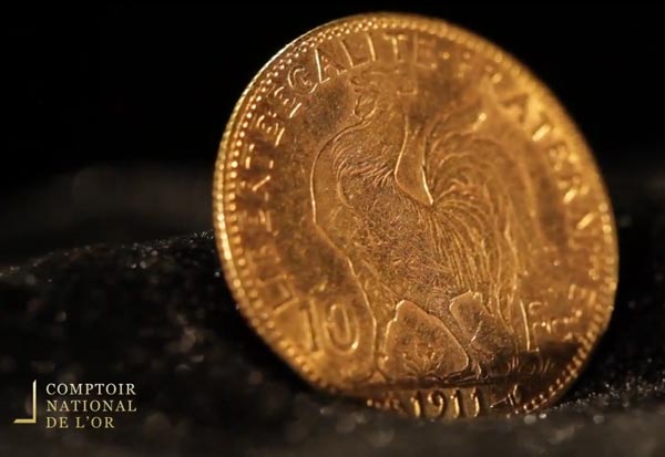 Pièce d'Or Napoléonn 10 Francs