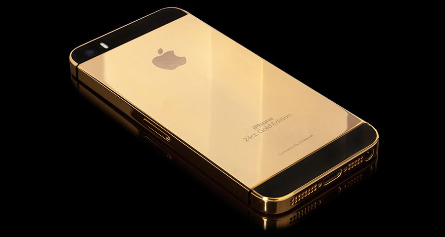 Or et technologie : Un iPhone5 en or…et avec une imprimante 3D !