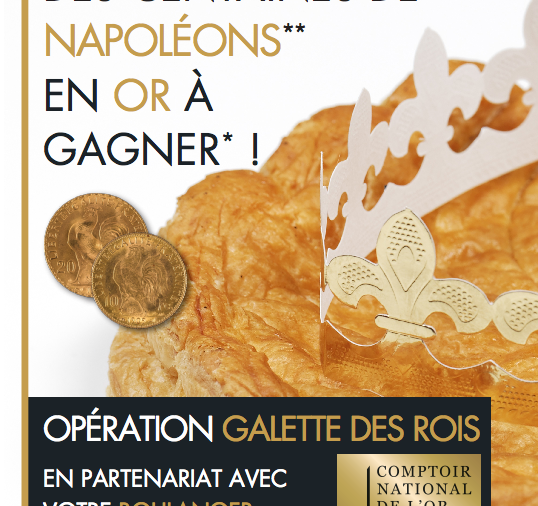Des centaines de Napoléons en Or à Gagner !