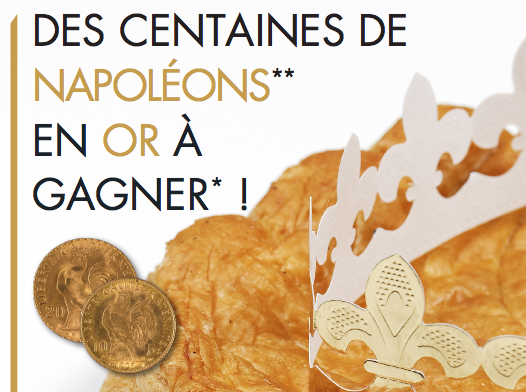 Des Centaines de Napoléons en Or à Gagner