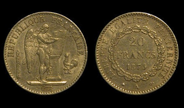 Pièces d'or : Le 20 Francs Génie