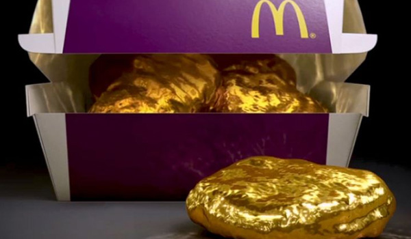 McDonald’s offre 18 carats d’or en nuggets