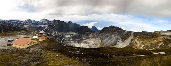 L'or de Grasberg, une mine de revenus pour le gouvernement indonésien