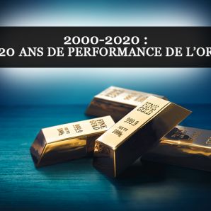 2000-2020 : 20 ans de performance de l’or