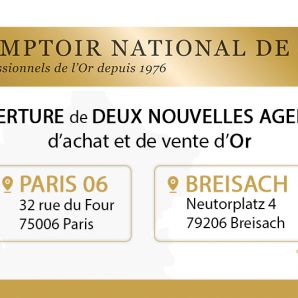 Ouverture de deux nouvelles agences : Paris 06 et Breisach