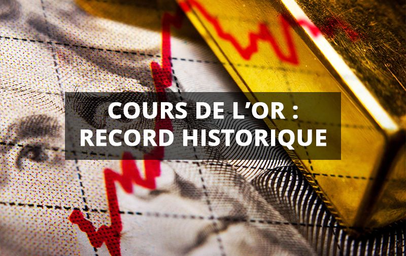 Cours de l'or : record historique