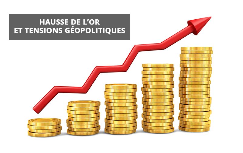 Hausse de l’or et tensions géopolitiques