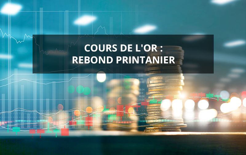 rebond cours de l'or