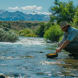 Peut-on réellement trouver de l’or dans les rivières françaises ?
