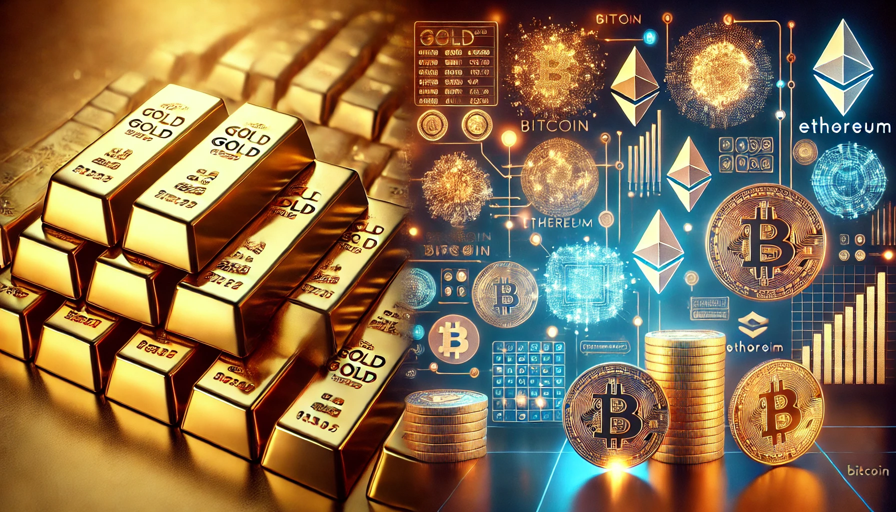 Or ou cryptos : les jeunes font-ils le bon choix en 2024 ? - Gold.fr
