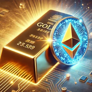 Or ou Ethereum ? Comparaison entre métal précieux et actifs numériques.