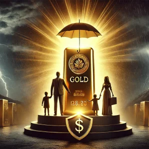 L’or : une sécurité financière pour protéger ceux que vous aimez.