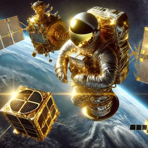 Savez-vous pourquoi l’or est utilisé dans les voyages spatiaux ?