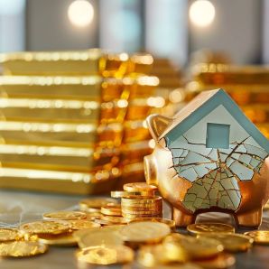 La bulle immobilière éclate : pourquoi l’or devient incontournable.
