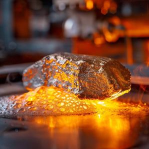 L’étonnante transformation de l’or brut en lingot raffiné.