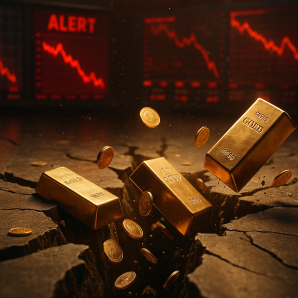 Un séisme financier se prépare… voici comment l’or pourrait réagir