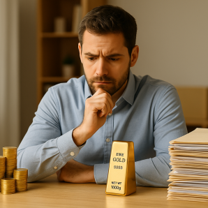 Placer 10 000€ dans l’or ou dans une assurance-vie ? Un choix plus compliqué qu’il n’y paraît