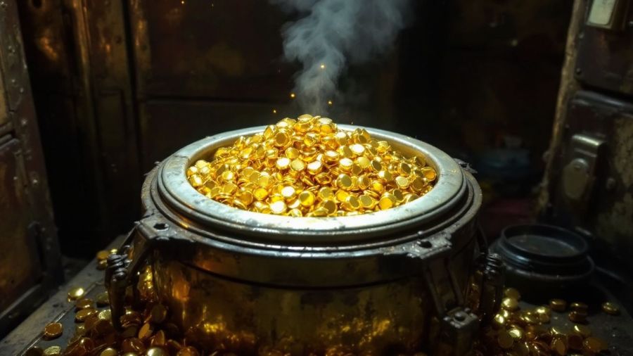 Pourquoi les milliardaires accumulent-ils de l’or en secret ?