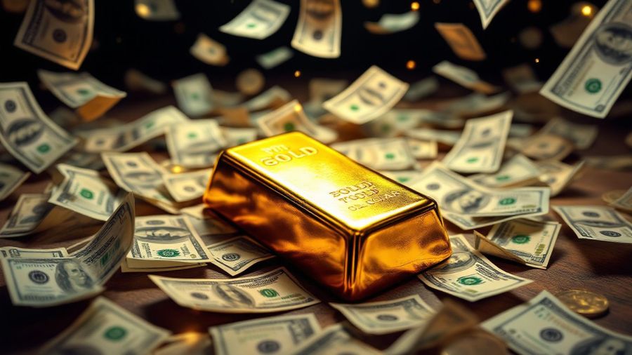 Si le dollar s’effondre, voici ce qui arrivera au prix de l’or