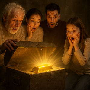 Un lingot oublié dans un coffre a changé la vie d’une famille entière