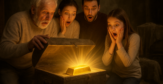 Un lingot oublié dans un coffre a changé la vie d’une famille entière