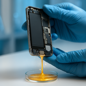 À base de fromage, ce procédé inédit extrait l’or contenu dans vos vieux appareils électroménagers