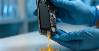 À base de fromage, ce procédé inédit extrait l’or contenu dans vos vieux appareils électroménagers