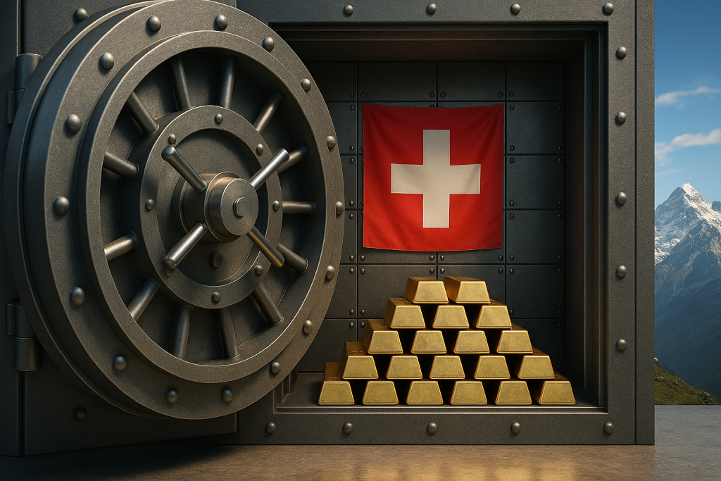 Le mystère des coffres suisses : où dort vraiment l'or des Européens ...