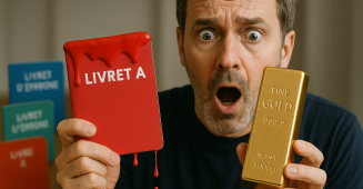Votre argent fond sur les livrets… pendant que l’or attire de plus en plus d’épargnants