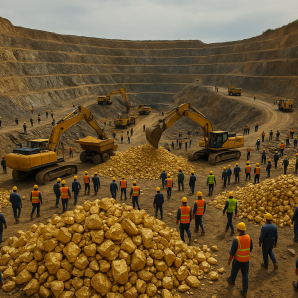 2025 : l’année de tous les records, l’or découvert en quantités jamais vues