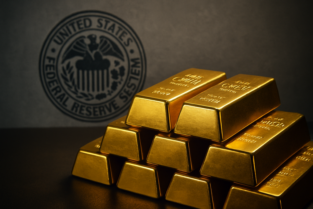 L'or bloqué en attente de la décision de la Fed - Gold.fr