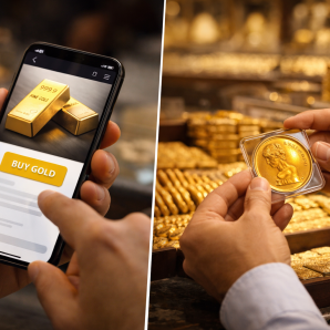 Acheter de l&rsquo;or en ligne ou en boutique : les différences à connaître