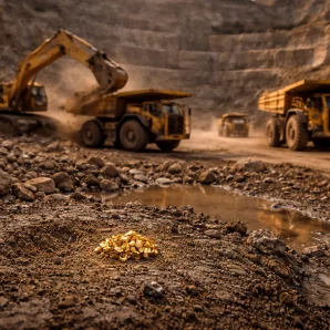 Mines d&rsquo;or : pourquoi la production mondiale stagne malgré les prix records
