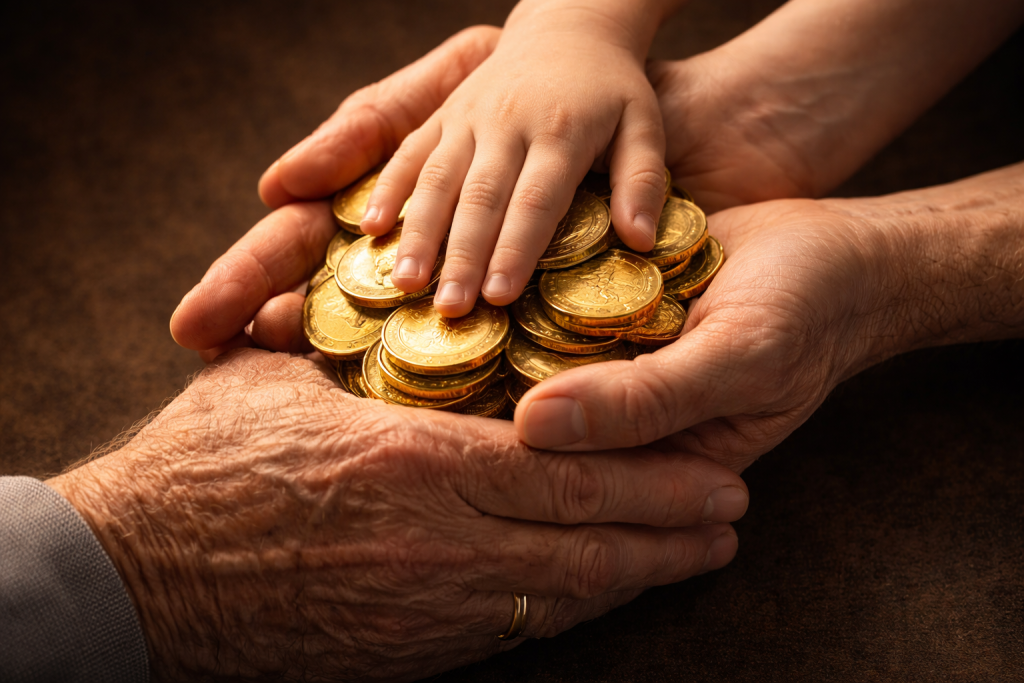 Or et transmission : ce que les familles oublient (et qui coûte cher ...