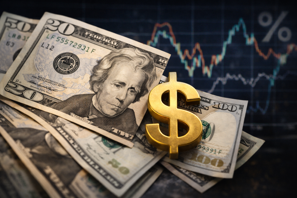 Taux et dollar : les premiers déplacements de début d'année - Gold.fr