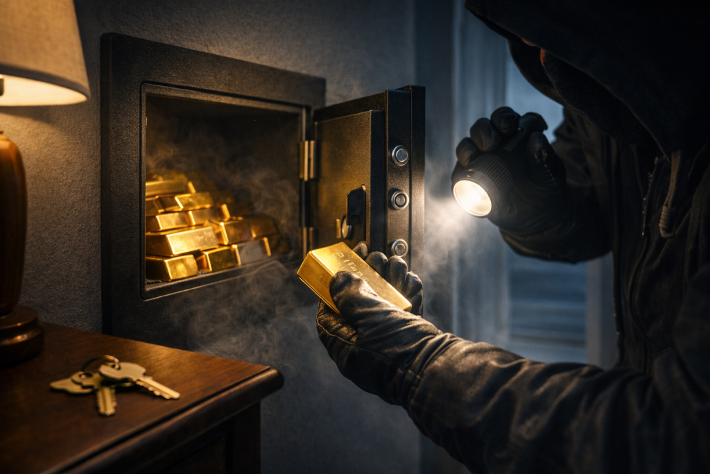 Stocker son or chez soi : ce que les contrats d'assurance ne ...