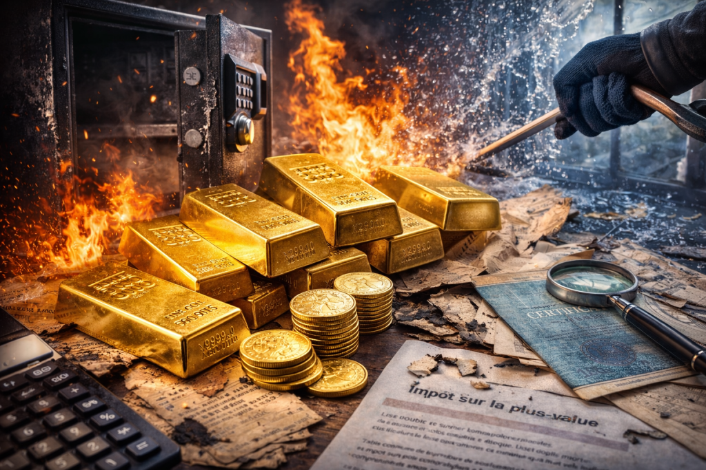 Stocker son or : les erreurs qui transforment la sécurité en risque ...