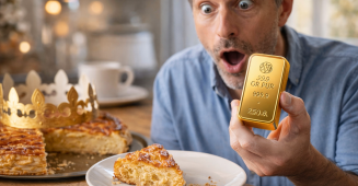 Des lingotins dans des galettes des rois : ce que cela révèle de notre rapport à l’or