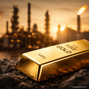 Chute brutale du cours de l&rsquo;or